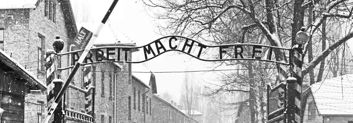 Arbeit macht frei – Ironien preget i jern