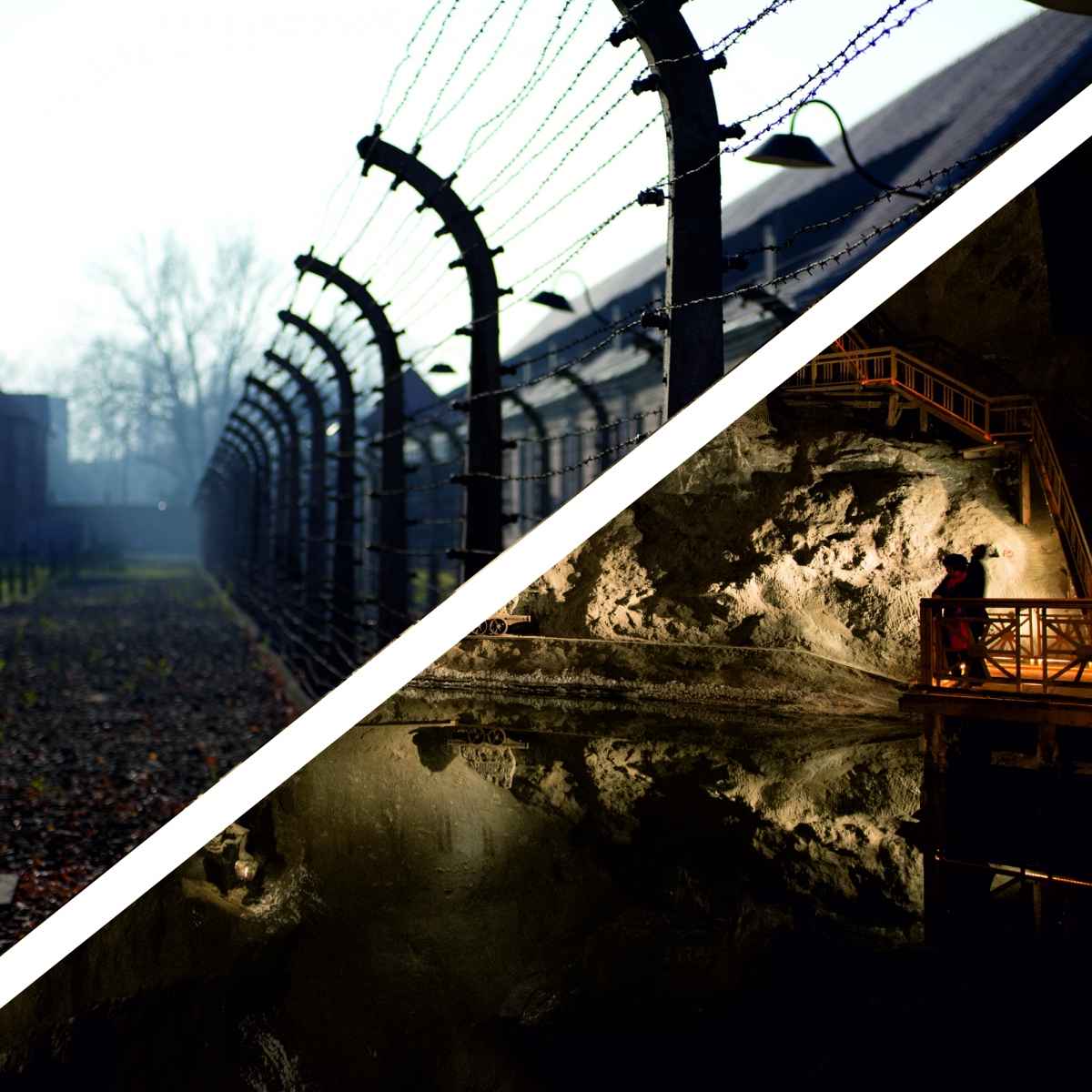 Auschwitz-Birkenau, Wieliczka Kopalnia soli w jeden dzie? wycieczka z Krakowa