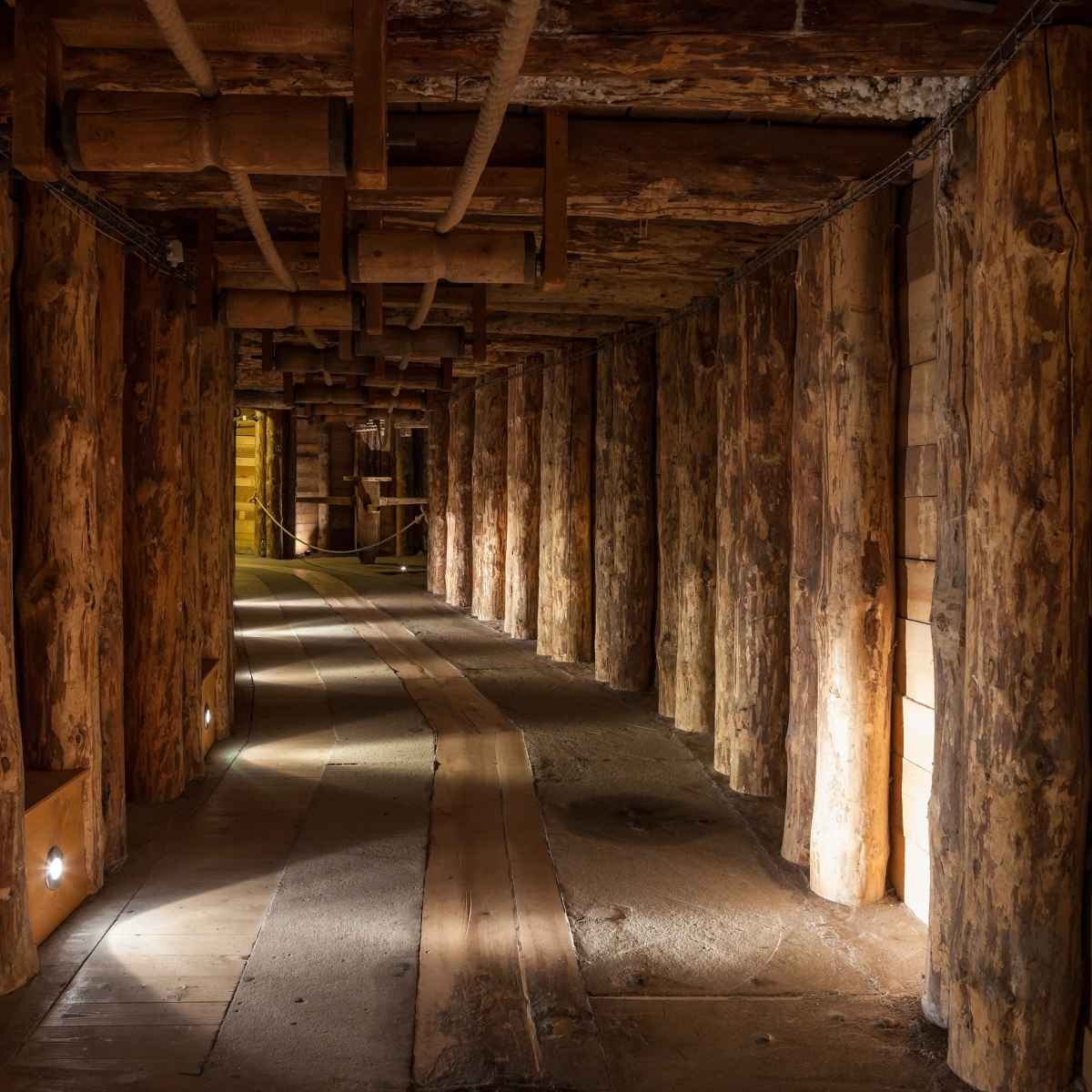 wieliczka kopalnia soli korytarze